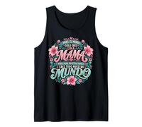 para Nuestra Familia Eres Todo Mama Quote Graphic Mundo Tank Top