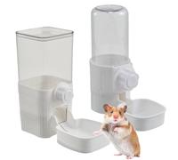 Para Periquitos en Jaulas, Bebedero Para Aves, Estación De Alimentación Colgante Antifugas Para Interiores Exteriores Balcón Hogar