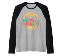 para Professional School Staff Recognition Humor Raglan Baseball Tee