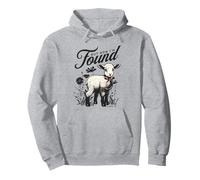 Parable of the Lost Sheep Christian Cottagecore Kawaii Lamb Pullover Hoodie