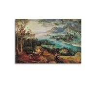 Parable of The Sower Poster by Pieter Bruegel The Elder Artworks Picture Print Wall Art Painting Canvas Gift Decor Homes Decorative 12x18inch(30x45cm)