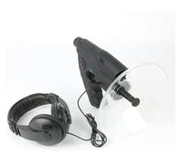 Parabolic Dish Directional Microphone, Microphone Monocular Sound Amplifier Spy Gear Listening Devices Long Distance Spying Through Walls Up To 300 FT