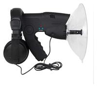 Parabolic Dish Directional Microphone, Parabolic Sound Collecting Dish Bionic Ear Mobile Device, 8X Monocular Sound Amplifier, For Long Distance Listening Birds