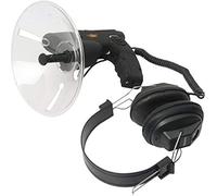 Parabolic Microphone Monocular, 8X Monocular Sound Amplifier, Sound Amplifier Ear Bionic and Birds Observing Telescope, Nature Observing and Listening Digital Device