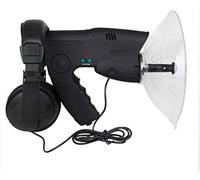 Parabolic Microphone Monocular,Monocular X8 Bionic Ear Magnification Monocular Sound Amplifier,Bionic Ear Long Range Birds Listening Telescope 200M,for Headphones,
