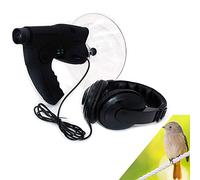 Parabolic Microphone Monocular, Monocular X8 Times Long Distance Hearing Device, up to 300 FT Magnification Monocular Sound Amplifier, Nature Observing Record Listening O