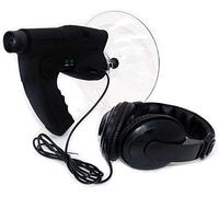 Parabolic Microphone Monocular, Monocular X8 Times Long Distance Hearing Device, up to 300 FT Magnification Monocular Sound Amplifier, for Outdoor Activities and Family E