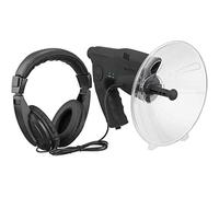 Parabolic Microphone Monocular, Monocular X8 Times Long Distance Hearing Device, up to 300 FT Magnification Monocular Sound Amplifier, Nature Observing Record Listening O