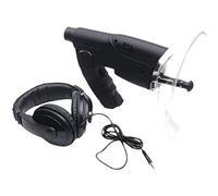 Parabolic Microphone Monocular, Monocular X8 Times Long Distance Hearing Device, up to 300 FT Magnification Monocular Sound Amplifier, for Outdoor Activities and Family E
