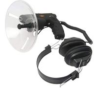 Parabolic Microphone Monocular, Sound Amplifier Ear Bionic Listening Device, Long Range Listening Device up to 300 FT 8X Magnification for Birds Listening Telescope