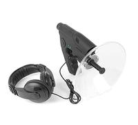 Parabolic Sound Collecting Dish 8X Monocular with Headphone Sound Amplifier Listening Device for Long Distance Birdwatching and Listening Outdoor Bird Listening Device