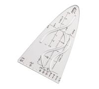 Parabolic Stencil Cosine Ruler for Advanced Mathematics Engineering Academic Research Parabola Ruler Parabolic Template Cosine Measuring Tool