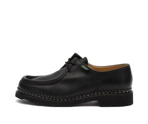 Paraboot Women's Michael Leather Lace Up Derby Shoe Black