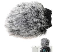 Parabrisas Para Micrófono De Cámara, Protector De Viento Para Micrófono De Cámara | Filtro De Viento Para Exteriores Con Micrófono Peludo,Protector De Viento Para Micrófono, Parabrisas Para Micrófono