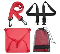 Parachute for Parachute Training Adjustable Resistance Equipment Mesh Pocket Design Durable Pool Exercise Tool Easy Installation Design