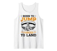 Parachute Military Skydiving Airborne Paratrooper Tank Top