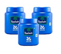 Parachute Oil Jar 500g (Pack of 3) - Made From Complete Natural Coconut Oil - Apply in Hair and on Body to Give a Natural Nutty Aroma - Long Lasting Freshness