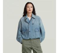Parachute Oversized Jacket - Light blue - Women M