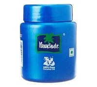 Parachute Pure Coconut Oil 200ml Jar, Natural Extract, Long-Lasting Freshness, Aromatic, All Age Groups, Strengthens Hair, Promotes Growth, Vitamin E for Hair and Scalp Health (Pack of 1)