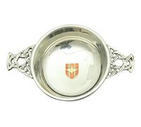 Parachute Regiment Pewter Knot Band Quaich Bowl Scottish Quaich ME3