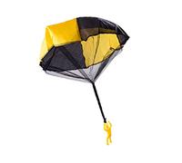 Parachute Toys for Kids, Tangle Free Outdoor Flying Parachute Men, Best Small Outside Toys 2022 for 3 4 5 6 7 8 9 10 Year Old Top Christmas Stocking Stuffers Idea 2022 Boy & Girl Birthday Gifts Yellow