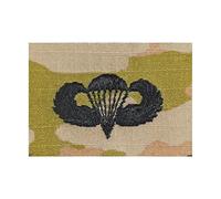 Parachutist Jump Wing Basic US Army Badge - Multicoloured - Large
