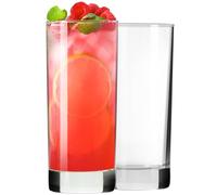 PARACITY Highball Glass Set of 2-12oz Tall Drinking Water Glasses - Bar Glassware for Mojito, Whiskey, Cocktail