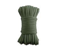 Paracord 110 lb, Tactical Parachute Cord Thickness 5/32Inch, 7-Strand Core para Cord Lanyard, Strong Heavy-Duty Rope for Outdoor Camping Gear Tent Rope Handle Wraps (Green-4mm)