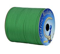 Paracord 550 Type III Basic, green 4 mm - 200 mt, core 7 threads, 100% Made in Italy 006078388 Corderie Italiane