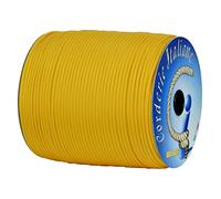 Paracord 550 Type III Basic, yellow 4 mm - 200 mt, core 7 threads, 100% Made in Italy 006078357Corderie Italiane