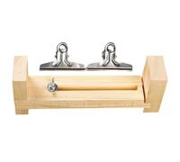 Paracord Jig - Bracelet Maker Kit, Hand Woven DIY Crafts, Adjustable Paracord Kit with 2 Clips, Easy Adjustable Paracoral Weaving | Wooden Rope Knot Tool for Beginners, Paracoral Knotting and