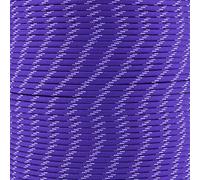 PARACORD PLANET 10 Feet Glow In The Dark Paracord Made of 100% Nylon With 7 Inner-core Strands Acid Purple Glow In The Dark