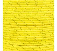 PARACORD PLANET 25 Feet Reflective Paracord Made Of 100% Nylon With 7 Inner-Core Strands Reflective Neon Yellow