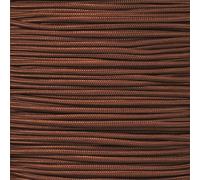PARACORD PLANET | 275 LB Paracord Breaking Strength Tactical 5-Strand 3/32” (2.38) Thickness Parachute Cord Rope | 100 FT Hanks - Chocolate Brown