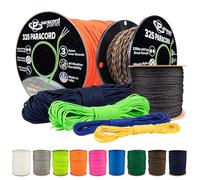 PARACORD PLANET 50 Feet 345 3-Strand Commercial Grade Paracord Neon Green