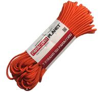 PARACORD PLANET 50 Feet 550 Lb Foot Hank, Parachute Cord International Orange