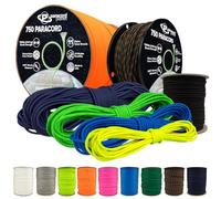 PARACORD PLANET 50 Feet 750 Lb Type Iv Paracord Authentic Parachute Cord. Stronger Than Mil-C-5040-H Military Grade Paracord By 200 Pounds White