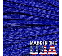 Paracord Planet 550 Mil-Spec Type III Nylon Paracord - Durable 550 lb Strength - USA Made, 100% Nylon - Survival/Tactical Cord - 50, 100, and 1000 Feet Available