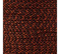 Paracord Planet 550lb Paracord with Line Winder Organizer 100 ft (Neon Orange and Black Camo)