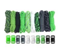 PARACORD PLANET 550Lb Type Iii Paracord Combo Crafting Kits With Buckles Keep Calm