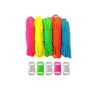 PARACORD PLANET 550Lb Type Iii Paracord Combo Crafting Kits With Buckles Neons