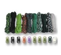 PARACORD PLANET 550Lb Type Iii Paracord Combo Crafting Kits With Buckles Patty