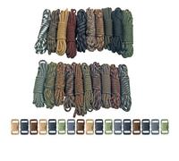 PARACORD PLANET 550lb Type III Paracord Combo Crafting Kits with Buckles Scouting