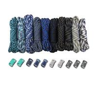 PARACORD PLANET 550lb Type III Paracord Combo Crafting Kits with Buckles Winter