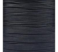 PARACORD PLANET | 95 Paracord Rope, 1/14" (1.75mm) Diameter, & 95 LB Tensile Strength - Great for Camping, Survival, Arts / Crafts & More | Black, 100 FT Hank