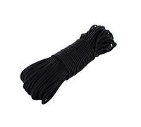 PARACORD PLANET | All Types of Black Parachute Cord - para-Max 1/4, 25 FT Hank