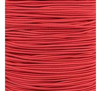 PARACORD PLANET Elastic Bungee Nylon Shock Cord 2.5mm 1/32", 1/16", 3/16", 5/16", 1/8”, 3/8", 5/8", 1/4", 1/2 inch Crafting Stretch String 10 25 50 & 100 Foot Lengths Made in USA