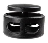 Paracord Planet Extra Large Spring-Loaded Plastic 2 Hole Cord Locks - Fits Up to 3/8 Bungee Cord, Crafting Ropes, & Cords