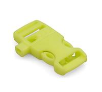 Paracord Planet Glow-in-the-Dark Whistle Buckle - 5/8 Inch - Ideal for outdoor enthusiasts, campers, backpackers, and more!, Glow in the Dark, 20 Pack x 5/8"