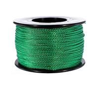 Paracord Planet | Lightweight Nylon Braided Utility Purpose Crafting Nano Cord | 300 FT Spools, 1/32” (0.75mm) Thickness, Green